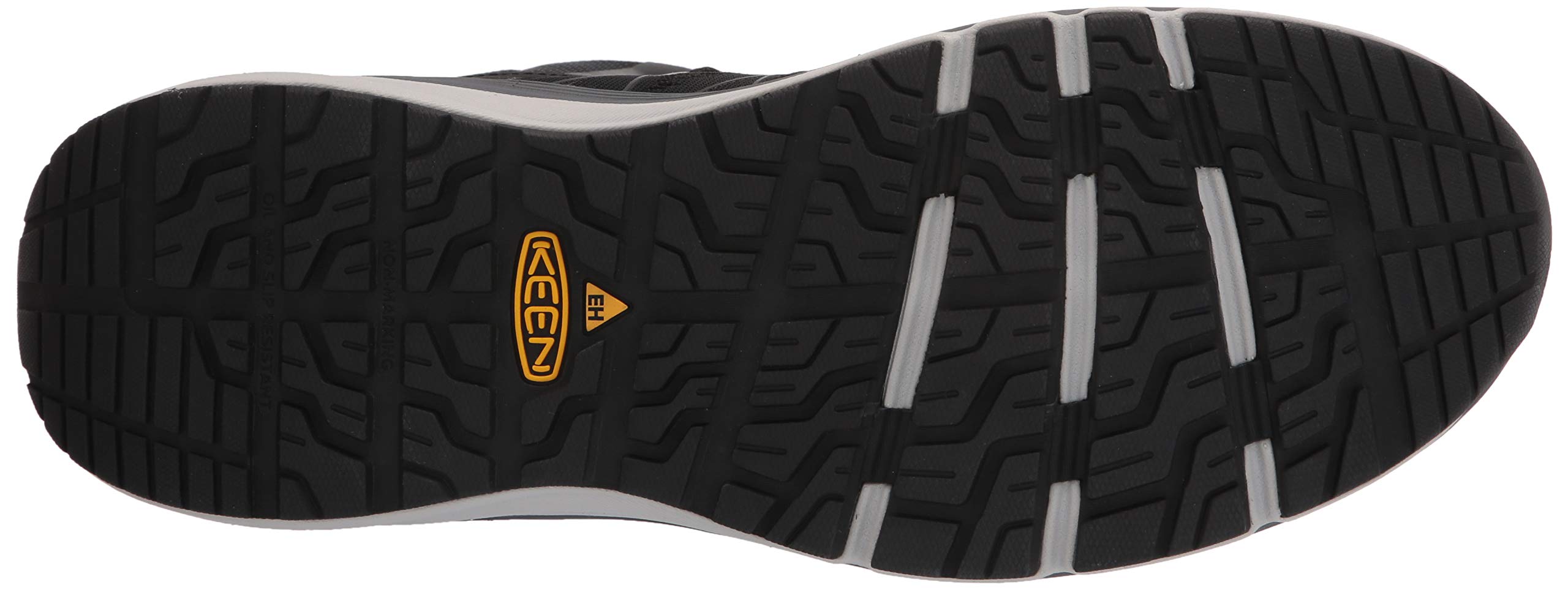 KEEN Utility Men's Vista Energy Mid Height Composite Toe Work Boot - Durable Safety Shoes for Construction, Hiking & Outdoor Work