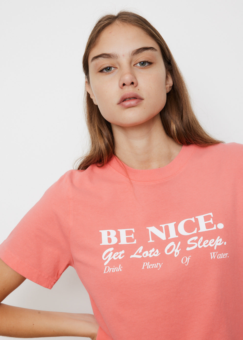 Be Nice Cropped T-Shirt for Women | Trendy Summer Casual Top | Perfect for Streetwear, Music Festivals & Beach Outfits
