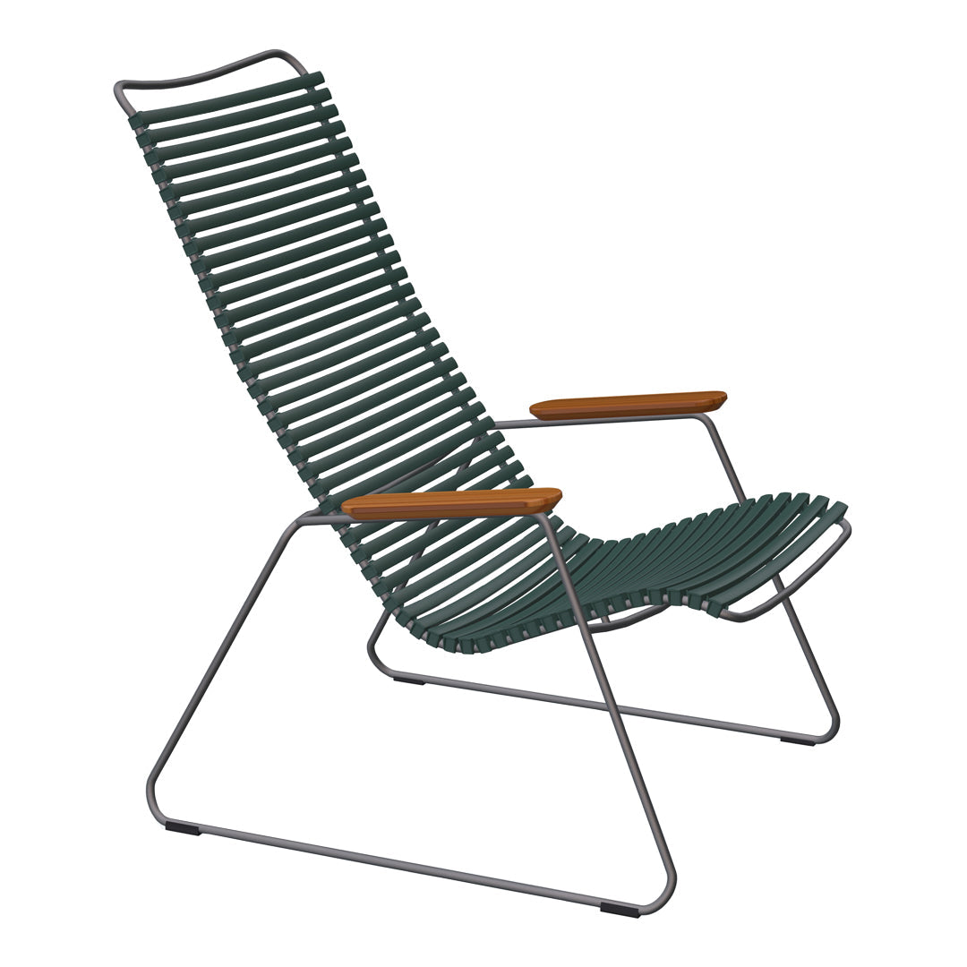 Click Outdoor Lounge Chair - Waterproof & Durable Patio Furniture for Poolside, Garden, and Backyard Relaxation