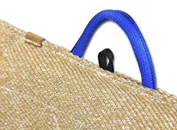 Dean and Tyler Advanced Puppy Sleeve with Bar, Jute - Adjustable Dog Training Sleeve for Bite Work & Protection Training - Fits Both Hands - Perfect for K9, Police & Security Dog Training