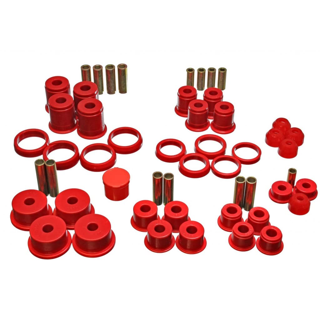 Energy Suspension Hyper-Flex Master Bushing Kit for 1984-2001 Jeep Cherokee XJ | 2.18105R | Improve Ride Comfort & Off-Road Performance