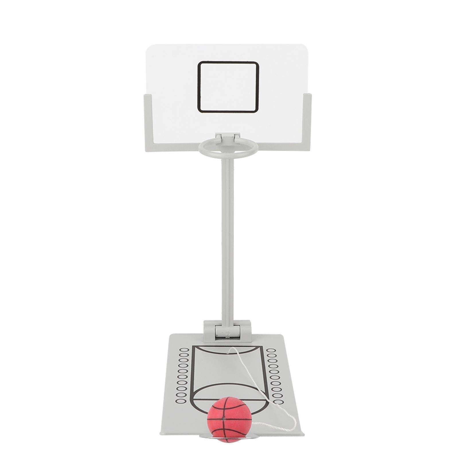 Mini Desktop Basketball Game Set - Fun Tabletop Basketball Toy for Office & Home Decor - Perfect Gift for Basketball Lovers - Great for Stress Relief, Office Breaks & Game Room Decor