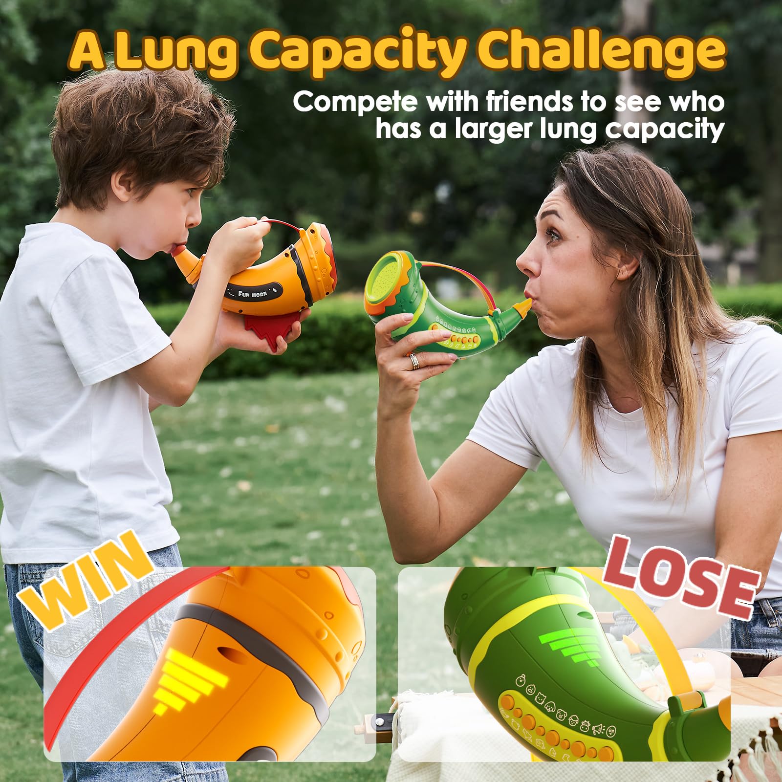 Outdoor Discovery Animal Caller Toys for Kids - 2 Modes & 30 Realistic Animal Sounds with 8