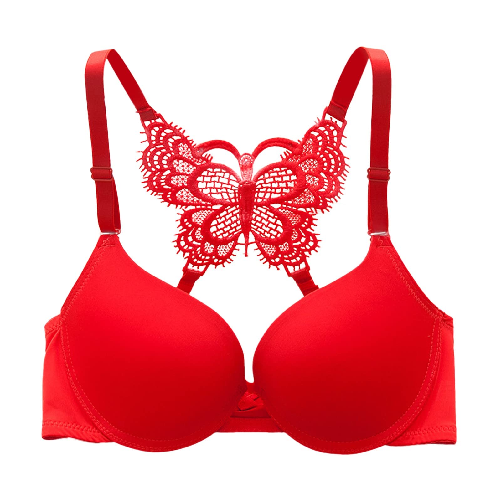 Wirefree Seamless Demi Bra for Women - Comfortable Bralette with Smoothing Support, Strappy Design - Perfect for Everyday Wear, Yoga & Lounge