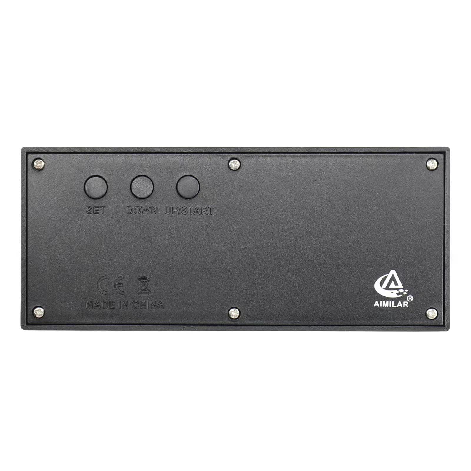 AIMILAR Digital Countdown Timer - 999 Days Large Display with Alarm, for Vacation, Wedding, Retirement, Lab & Kitchen Use | Perfect for Events, Cooking & Scientific Experiments