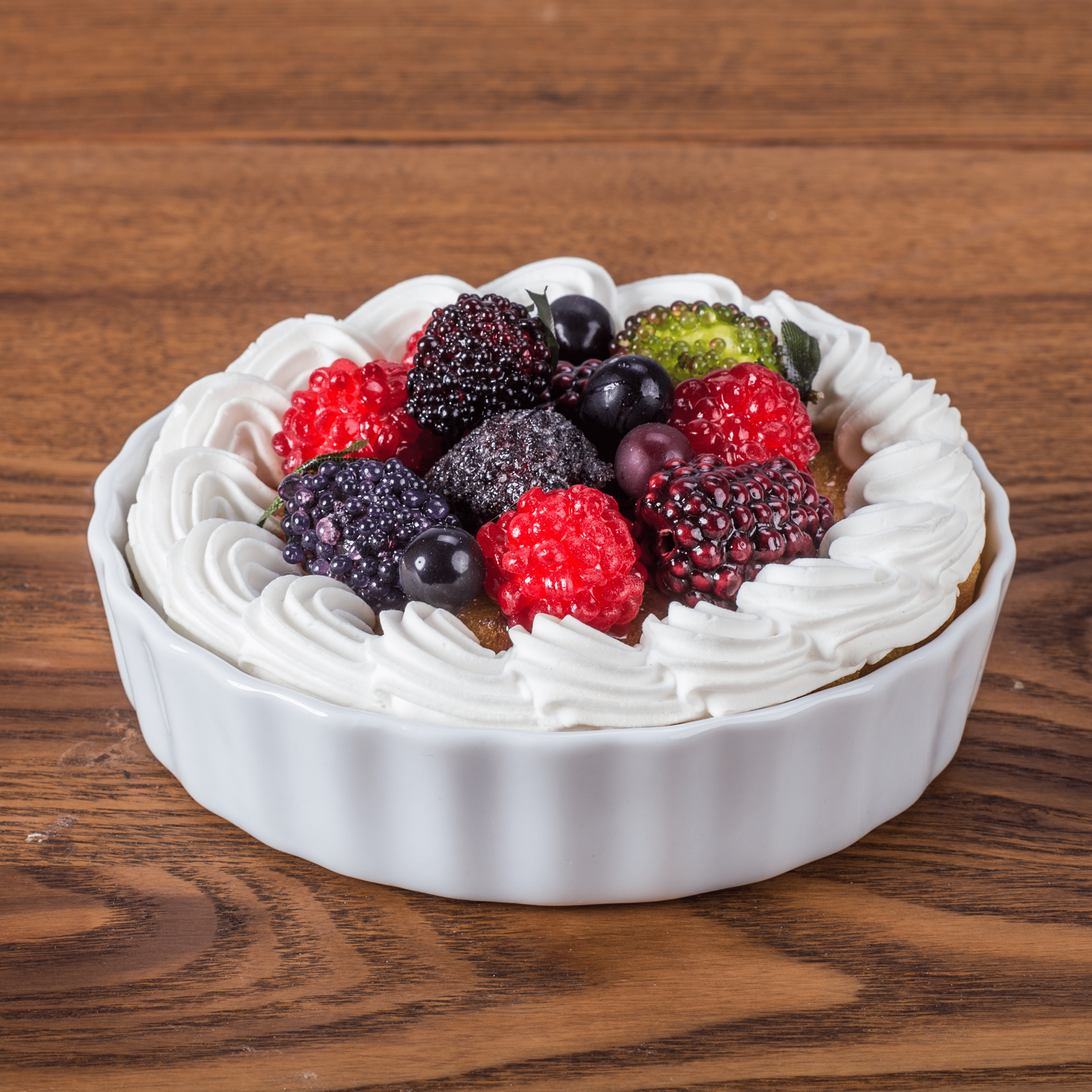 BIA Quiche & Crème Brûlée Set - 5 Round White Ceramic Baking Dishes for Perfect Desserts - Ideal for French Pastries, Home Baking & Dinner Parties