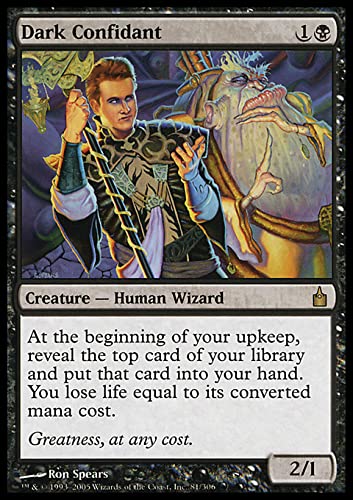 Magic: The Gathering Singles - Dark Confidant (RAV81) from Ravnica: City of Guilds | MTG Black Rare Card for Collectors & Deck Builders | Perfect for Modern & Commander Formats