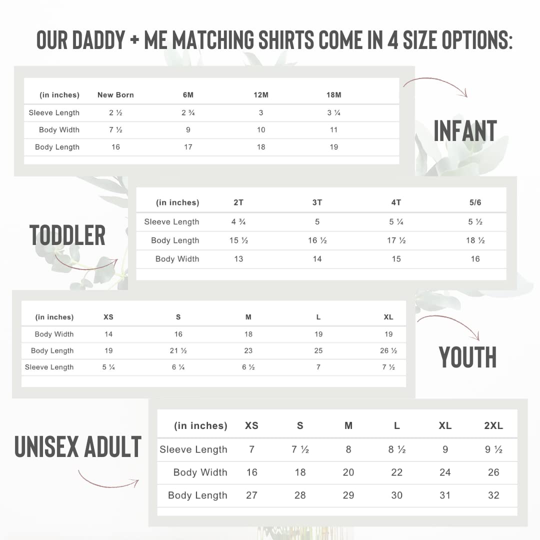 Matching Father Son Shirts - Birthday & Father's Day Gift for New Dads