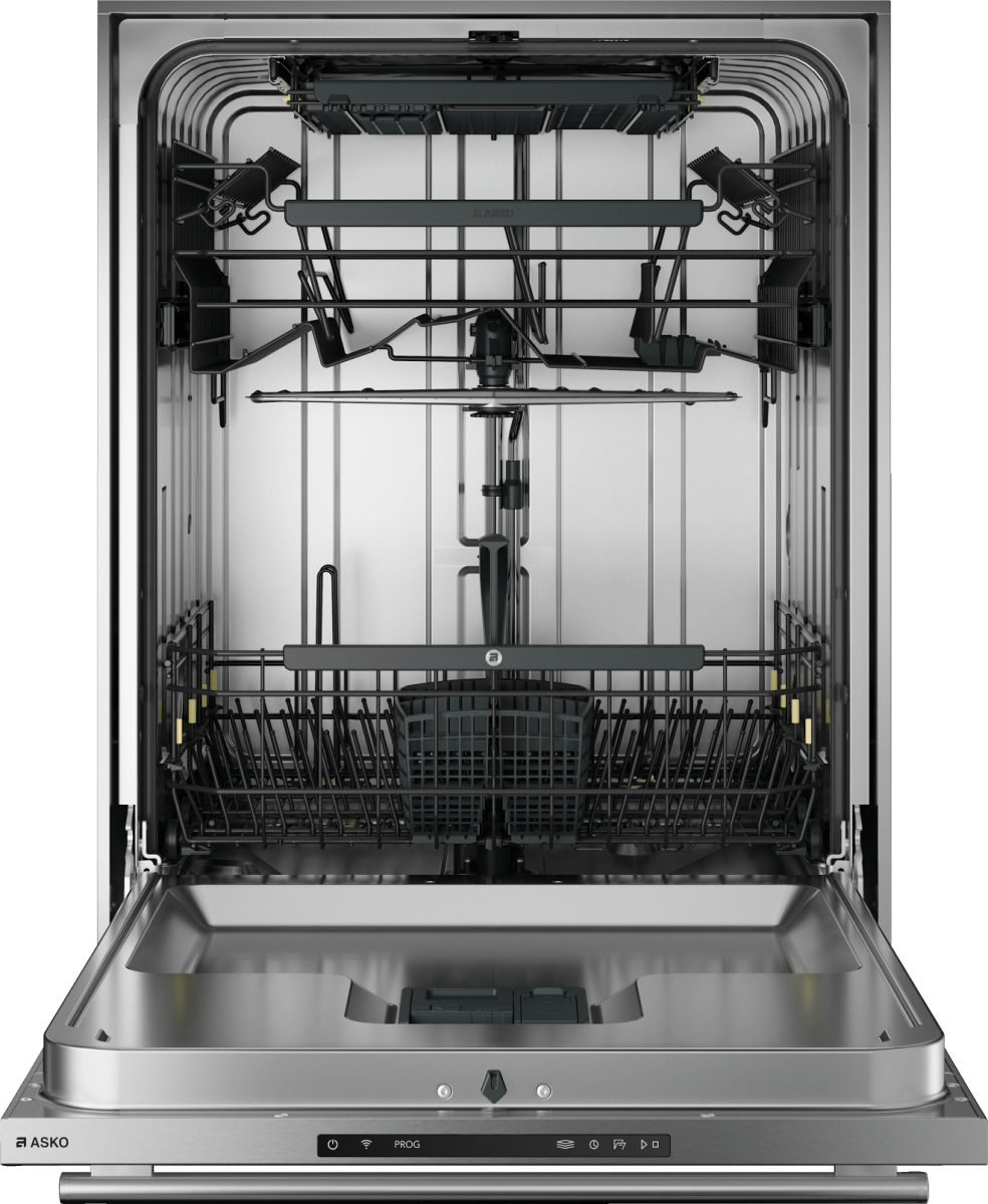 Asko DOD561TXXLS Built-in Dishwasher - 24 Inch Stainless Steel Energy Star Rated for Modern Kitchens | Perfect for Large Families & Entertaining