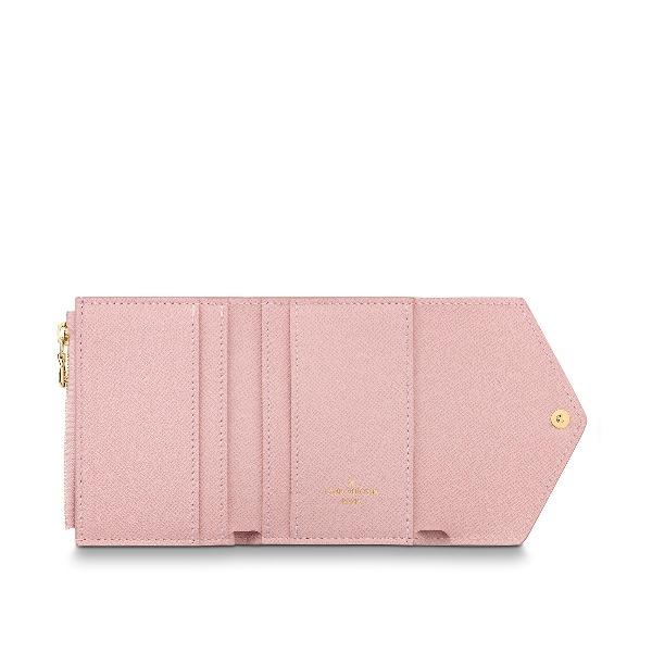 Authentic Louis Vuitton Zoé Wallet in Damier Azur Canvas - Eau de Rose Pink | Luxury Compact Wallet for Women | Perfect for Everyday Use, Travel & Gifting