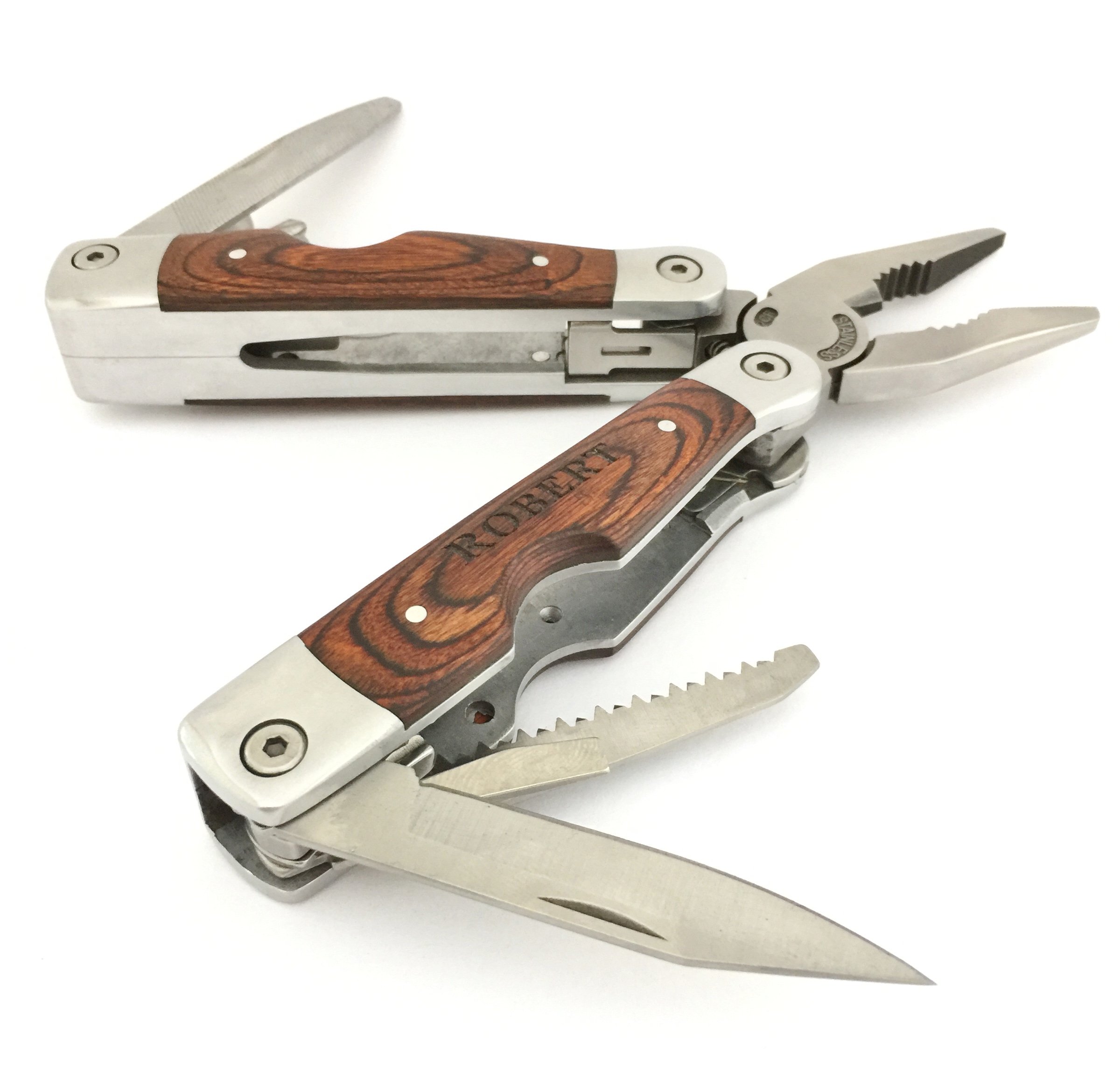 Custom Personalized Multi-Tool Set - Premium Boxed Multi-Tool for Camping, Hiking & Everyday Carry (EDC) | Perfect Gift for Outdoorsmen & DIY Enthusiasts