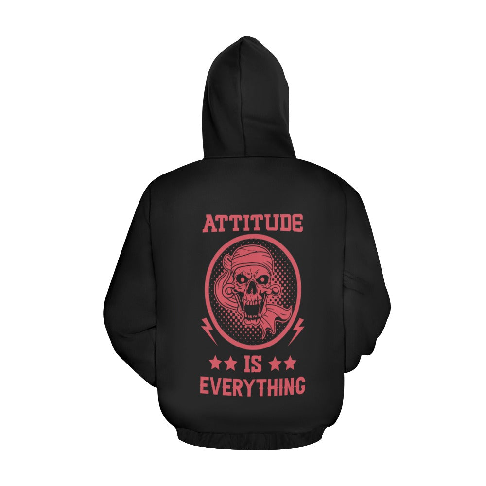 Attitude Is Everything Hoodie - Stylish & Comfortable Unisex Pullover Sweatshirt for Men & Women | Perfect for Casual Wear, Gym, Street Fashion & Everyday Outfits