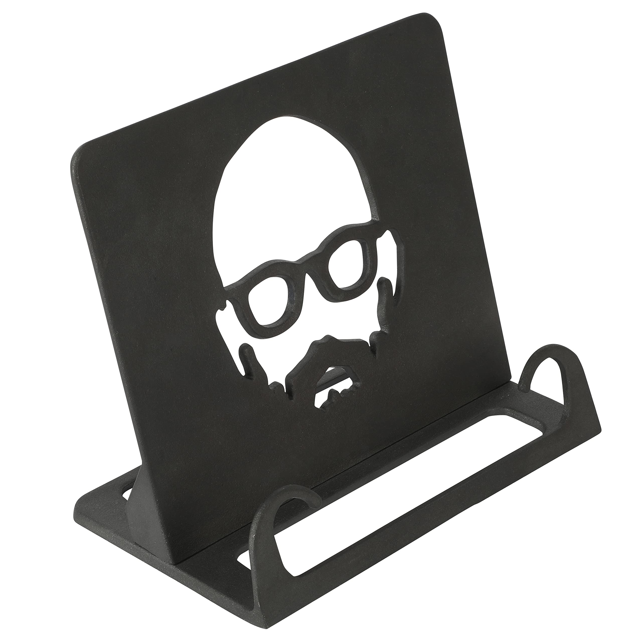 Babish Cast Iron Cookbook Stand - Heavy Duty Kitchen Cookbook Holder for Recipes, Baking & Cooking - Perfect for Countertop, Stove & Kitchen Use