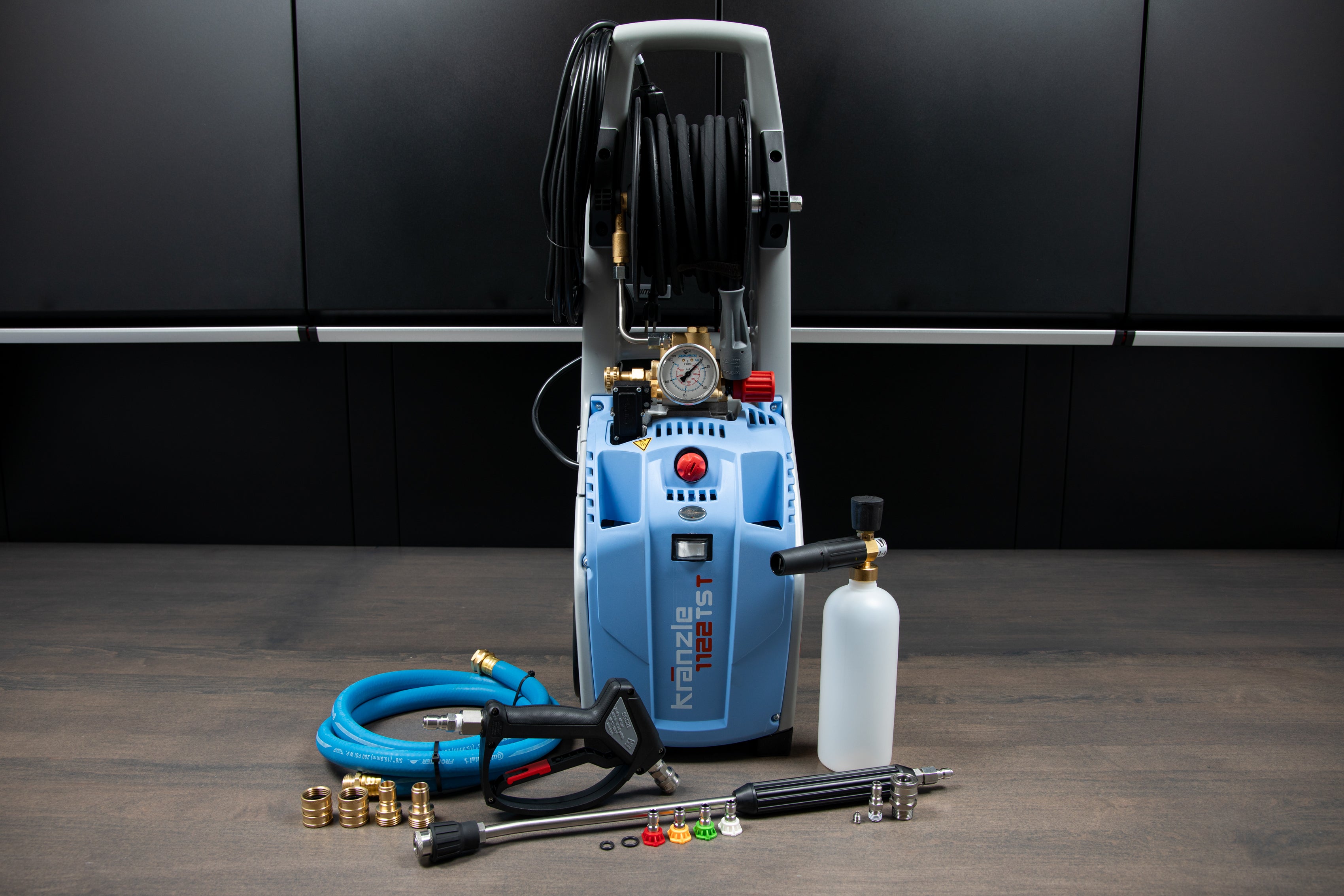 Kranzle K1122TST Professional Portable Pressure Washer - High Power Electric Car Wash, Home & Garden Cleaning - Perfect for Driveways, Patios, and Outdoor Surfaces