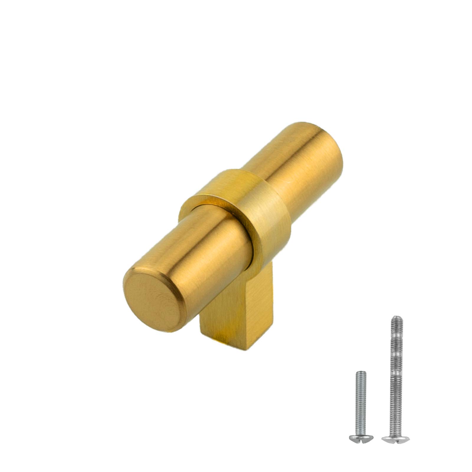 Modern Brass T-Bar Handle 2