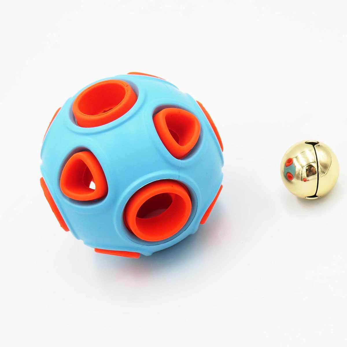 TEHAUX Interactive Dog Ball Toy - Treat Dispenser Puzzle Game for Pet Training, Chew-Resistant & Leak-Proof Design - Perfect for Indoor Play, Outdoor Fetch & Mental Stimulation for Dogs