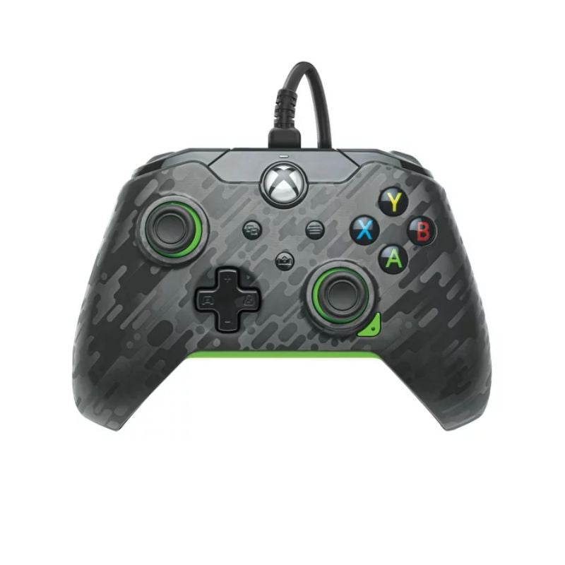 PowerA Wired Controller for Xbox Series X/S with Neon Carbon Design - Perfect for Gaming, Streaming & Competitive Play