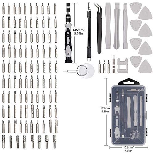 121 in 1 Precision Screwdriver Set - Professional Computer & Phone Repair Kit with Magnetic Bits - Perfect for Electronics, Laptops, Smartphones & DIY Home Repairs