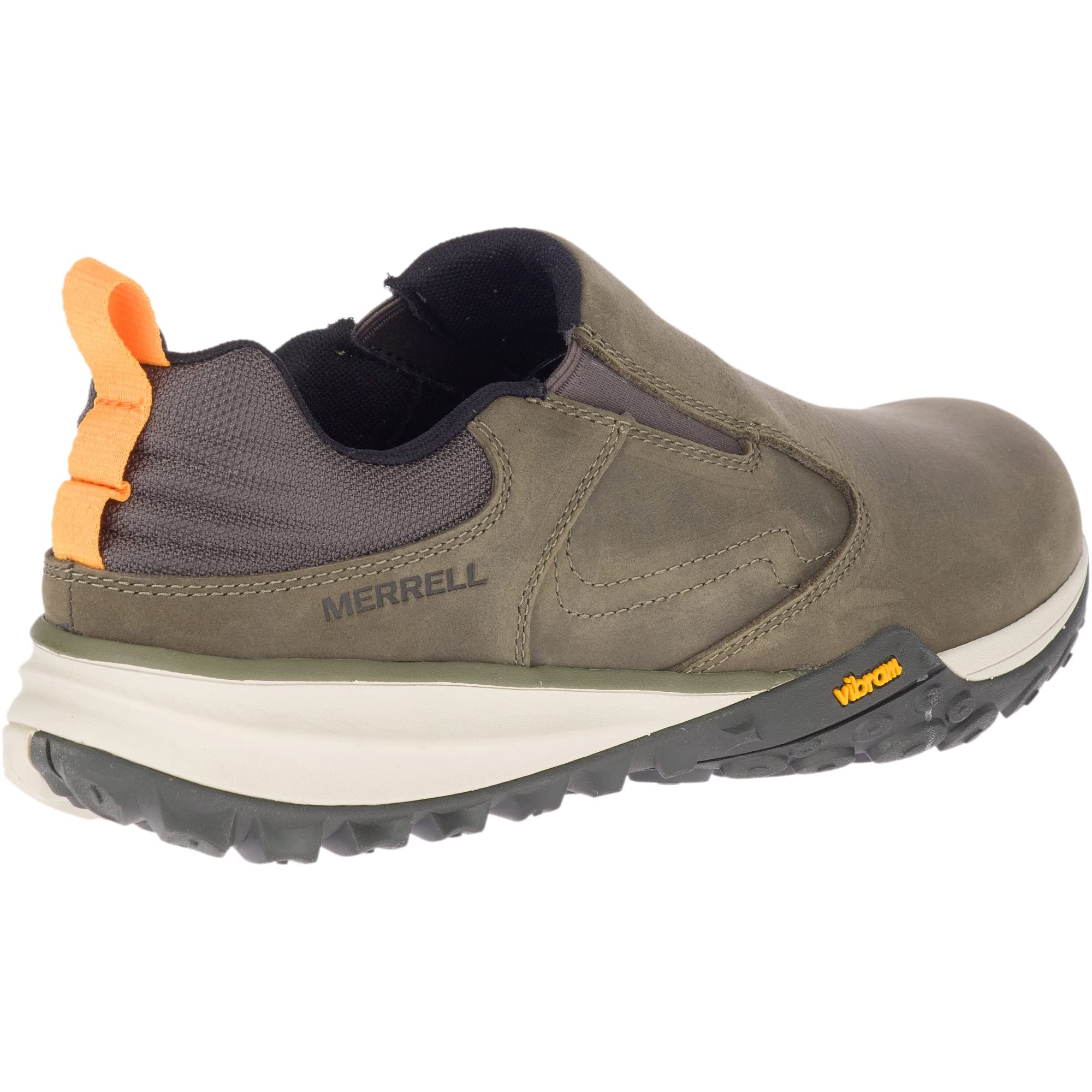 Merrell Men's Havoc Wells Moc Loafer - Comfortable Slip-On Shoes for Walking, Travel & Casual Wear - Water-Resistant Leather Moccasins for Men
