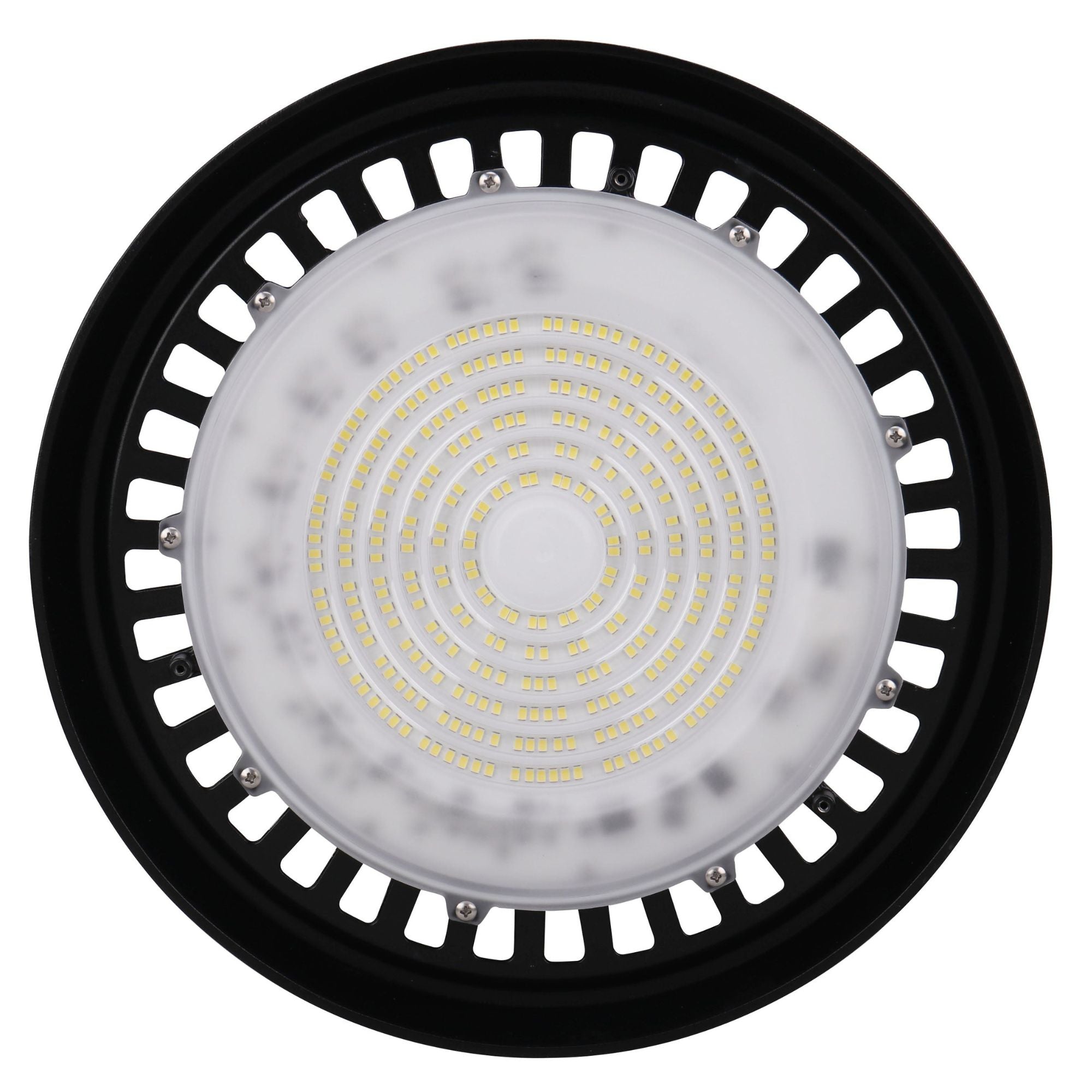 200W LED High Bay Light - 22,000 Lumens UFO Series with Hook Mount - UL Listed - Slim Design for Warehouse, Garage & Industrial Lighting
