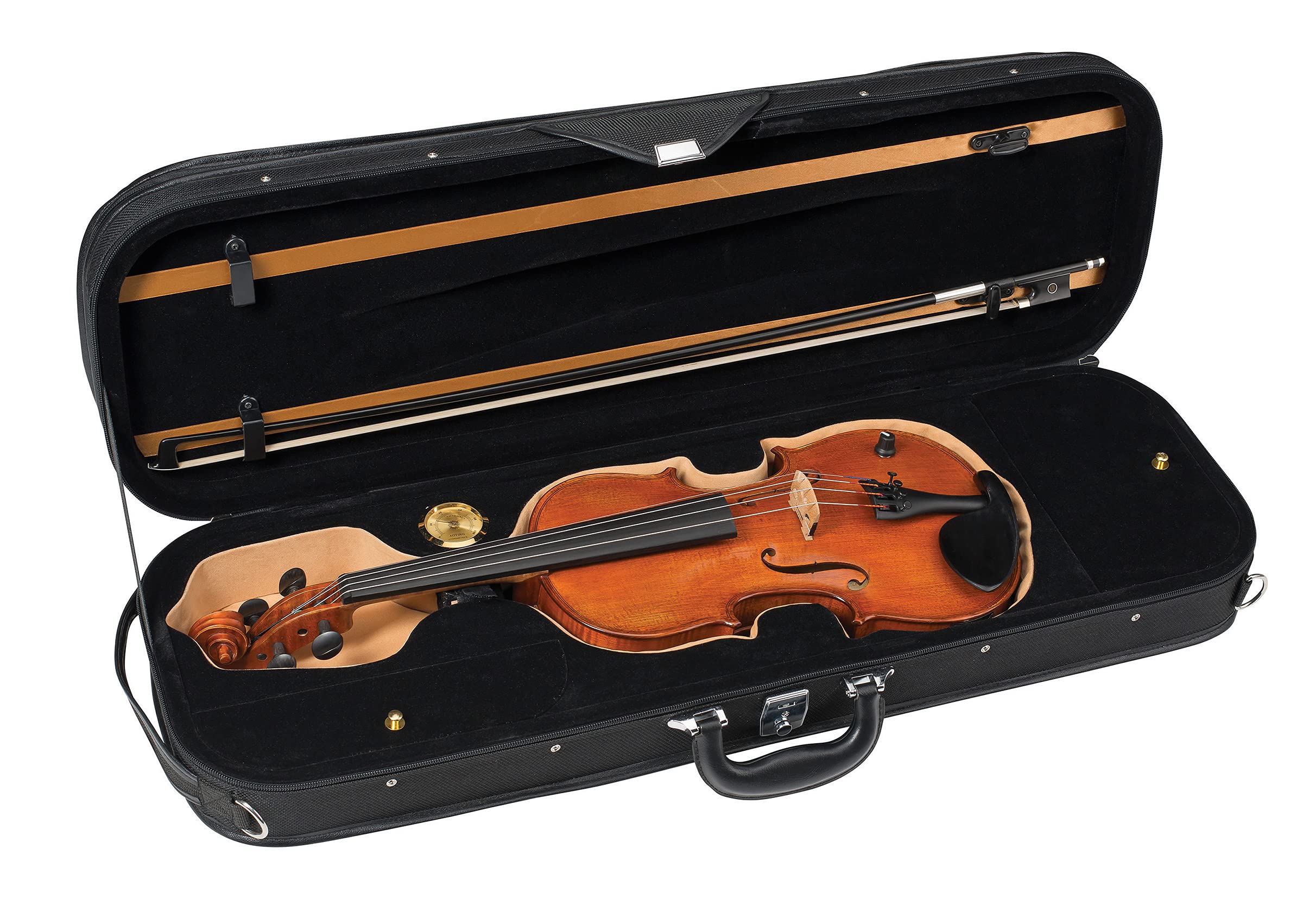 4-String Electric Violin with Natural Finish (BB100-EL) - Perfect for Live Performances, Studio Recording & Practice Sessions