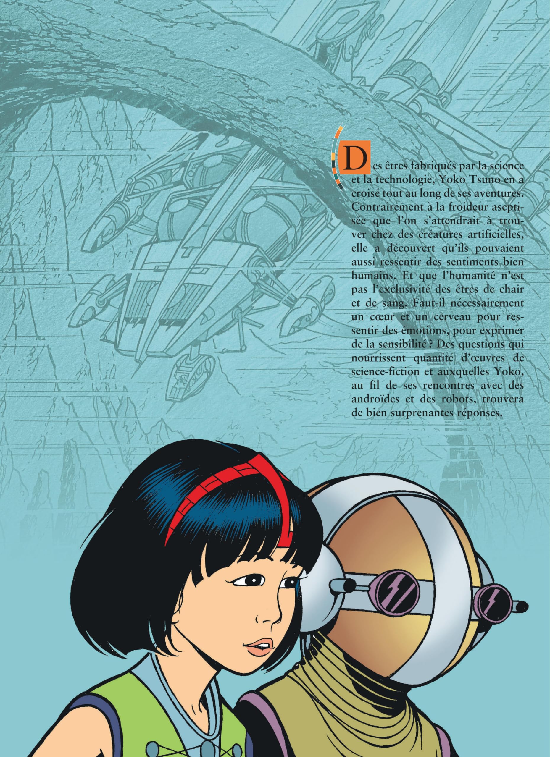 Yoko Tsuno Complete Edition Volume 6 - Robots from Here and Beyond | Sci-Fi Manga Collection for Adults & Teens | Perfect for Comic Book Lovers & Sci-Fi Enthusiasts