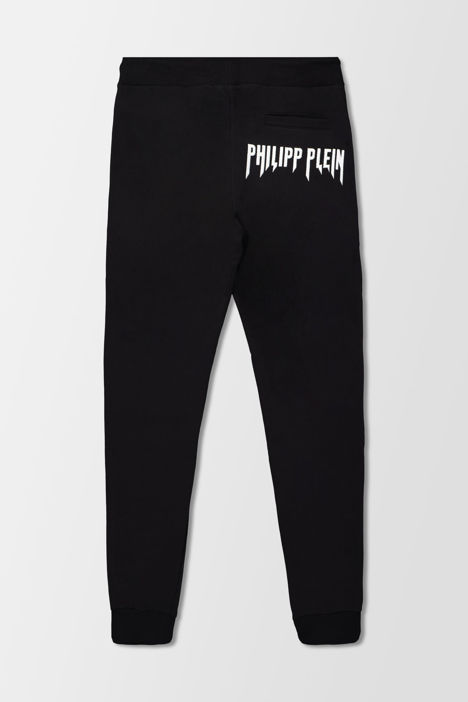 Philipp Plein Black Vampire Jogging Pants for Men - Stylish Gothic Streetwear for Casual Wear & Night Out
