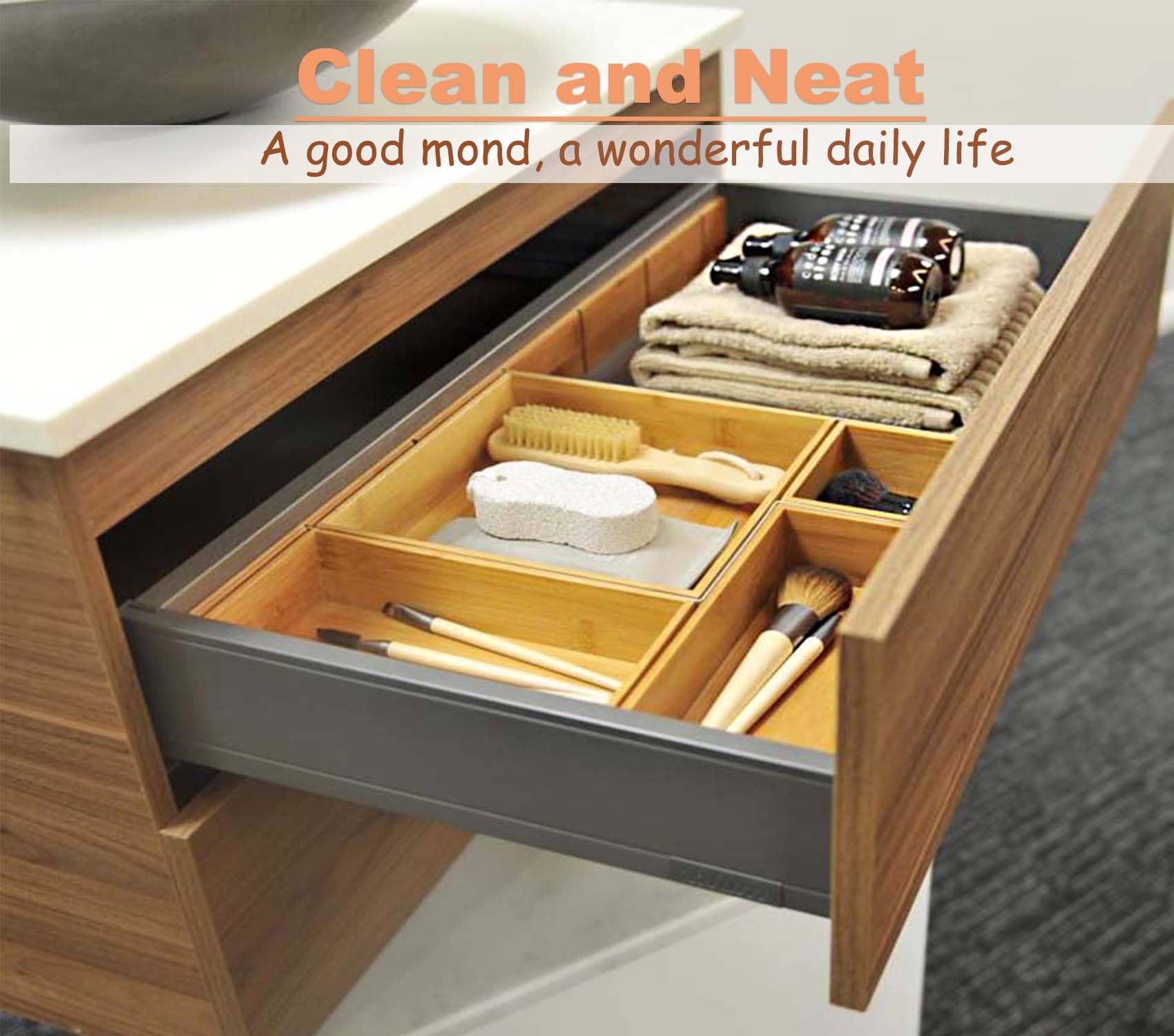 Bamboo Kitchen Seasoning Box - 12