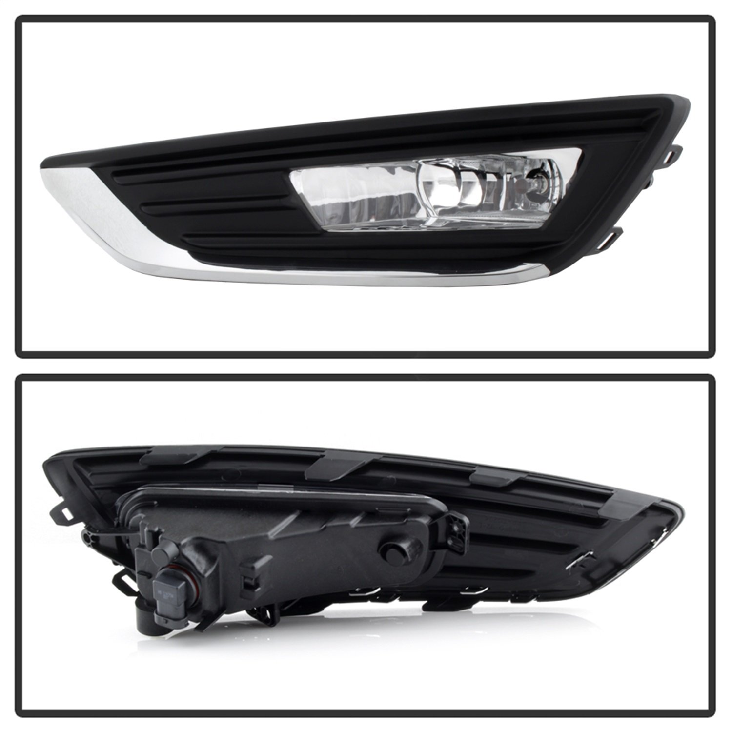 Spyder Auto OEM Fog Lights with Switch - Clear Lens for Enhanced Night Visibility - Perfect for Trucks, SUVs & Off-Road Vehicles in Low Light Conditions