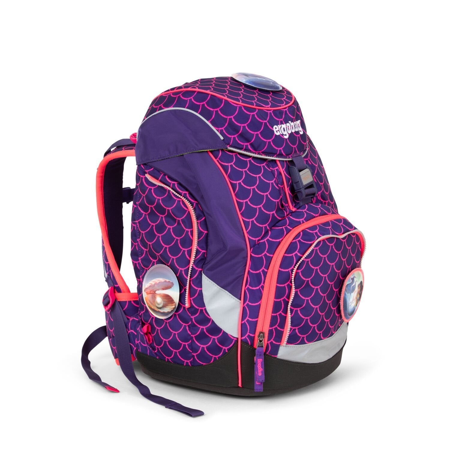 Ergobag School Backpack 6-Piece Set - Lightweight, Durable & Spacious for Kids & Teens | Perfect for School, Travel & Outdoor Adventures | PearlDiveBear