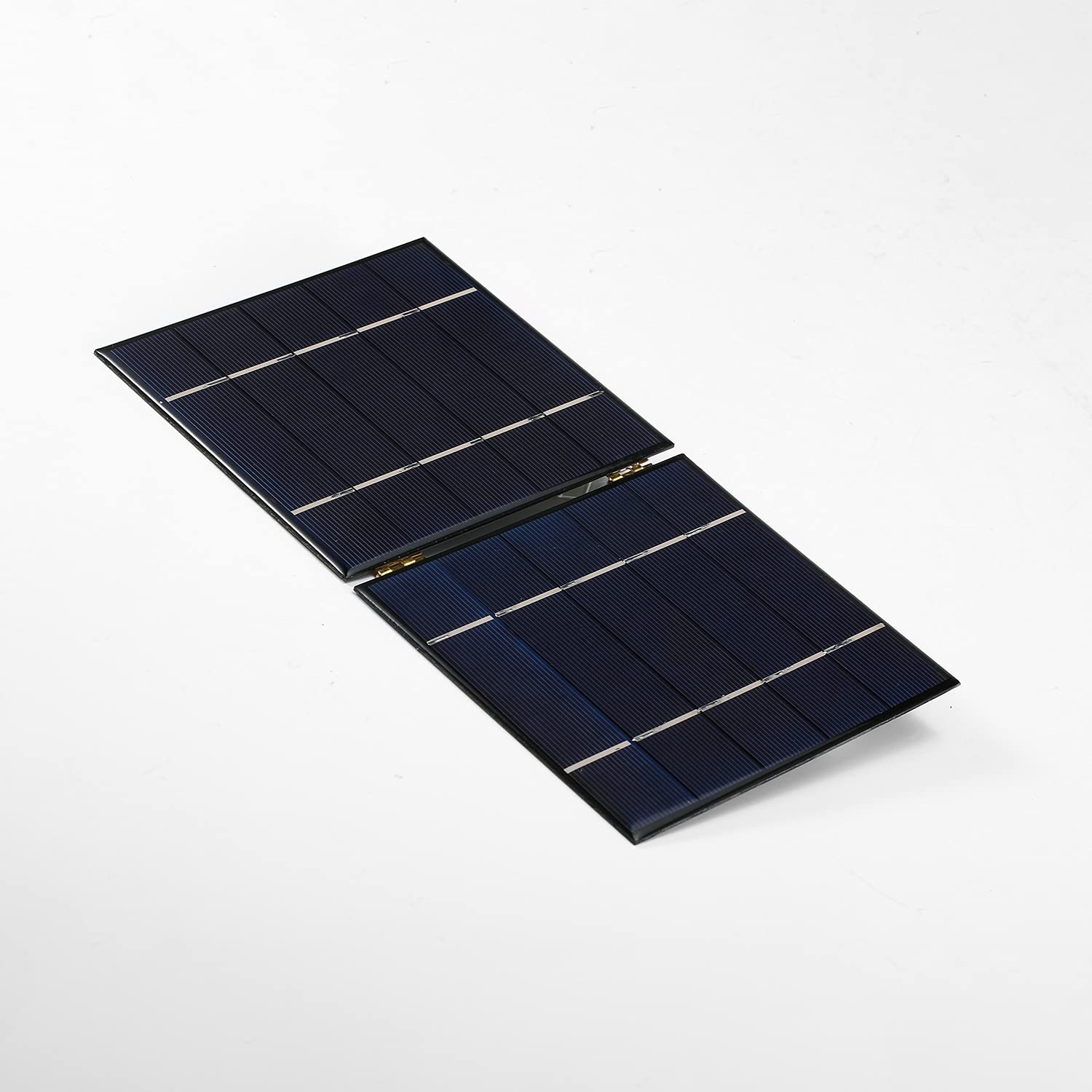 2 Pack 7W/5V Portable Solar Charger with USB Port - Foldable Solar Panel for Camping, Hiking & Travel - Compact Solar Power Bank for Phones, Tablets & Laptops - Perfect for Outdoor Adventures & Emergency Power Backup