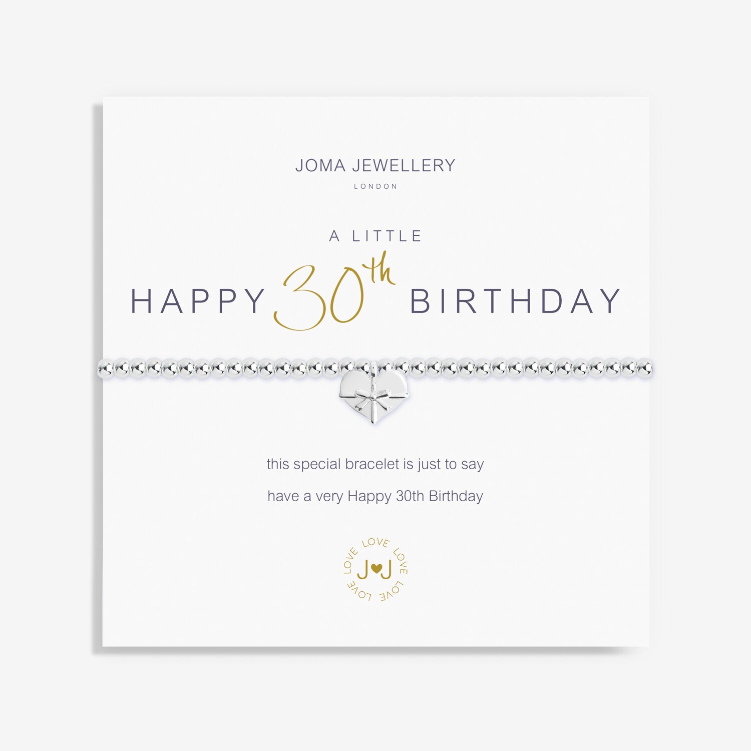 Joma Jewellery Bracelet - Perfect 30th Birthday Gift for Women | Elegant & Stylish Birthday Present for Her | Ideal for Anniversaries, Parties & Special Occasions