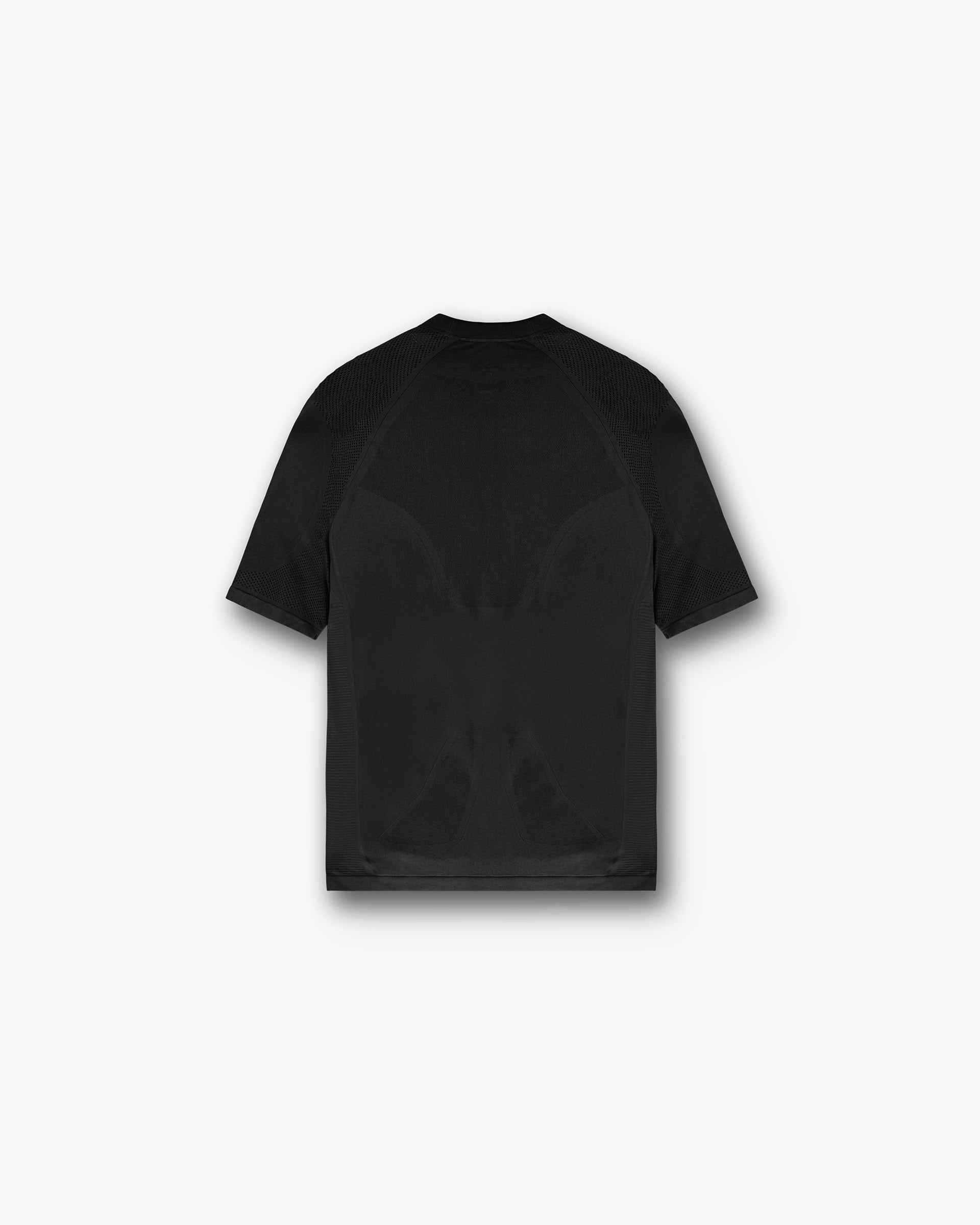247 DNA Seamless T-Shirt for Men - Soft Comfortable Black Crew Neck Tee - Perfect for Gym, Workout, and Casual Wear