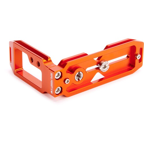 3 Legged Thing QR11 FBC 2.0 Universal L Bracket for DSLR Cameras - Copper Orange | Quick Release Plate, Tripod Mount, Vertical Shooting | Perfect for Photography, Vlogging & Outdoor Adventures