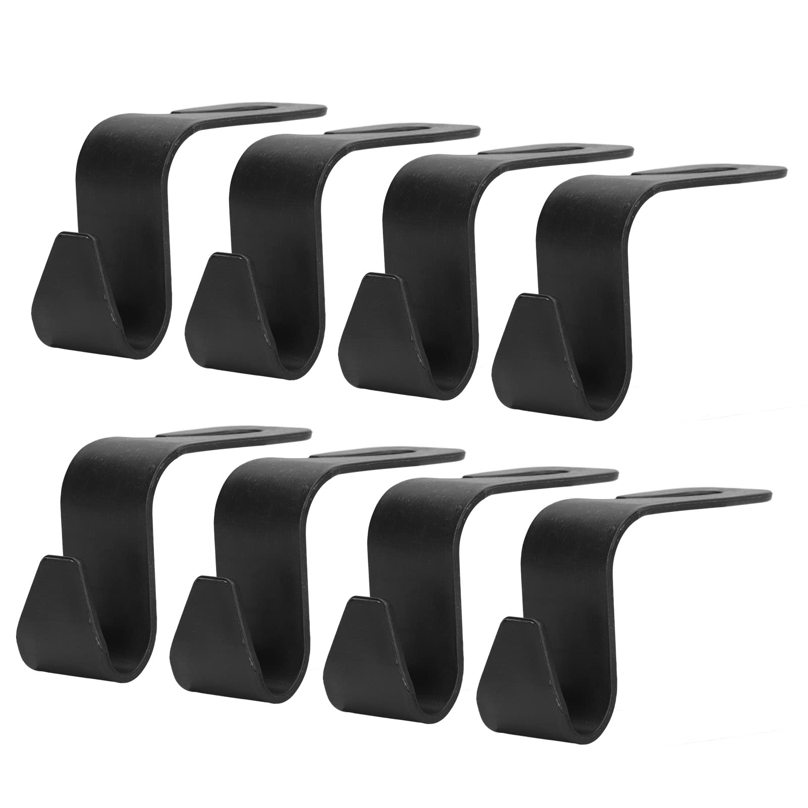 Tgoon Car Seat Hooks - Durable ABS Headrest Hangers for Purse, Bag & Grocery Storage - Perfect for Road Trips, Shopping & Daily Commute