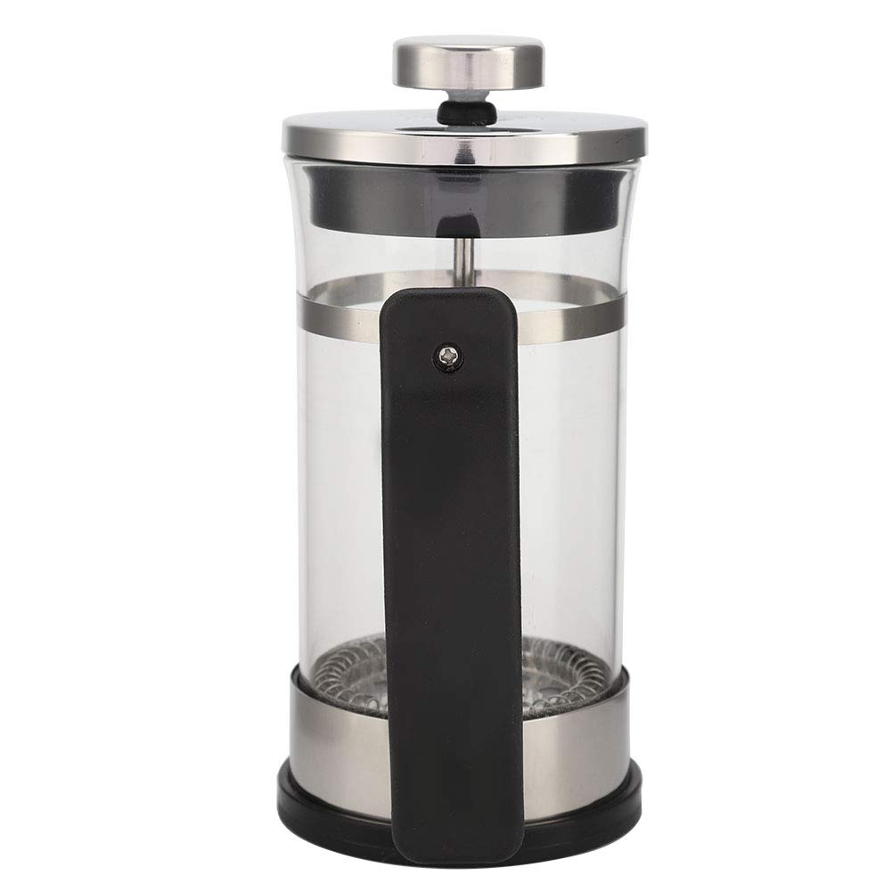 Stainless Steel French Press Coffee Maker - 34oz Espresso & Tea Maker with Fine Mesh Filter, 11 x 7.2 x 16.3cm - Perfect for Home, Office & Camping Brewing