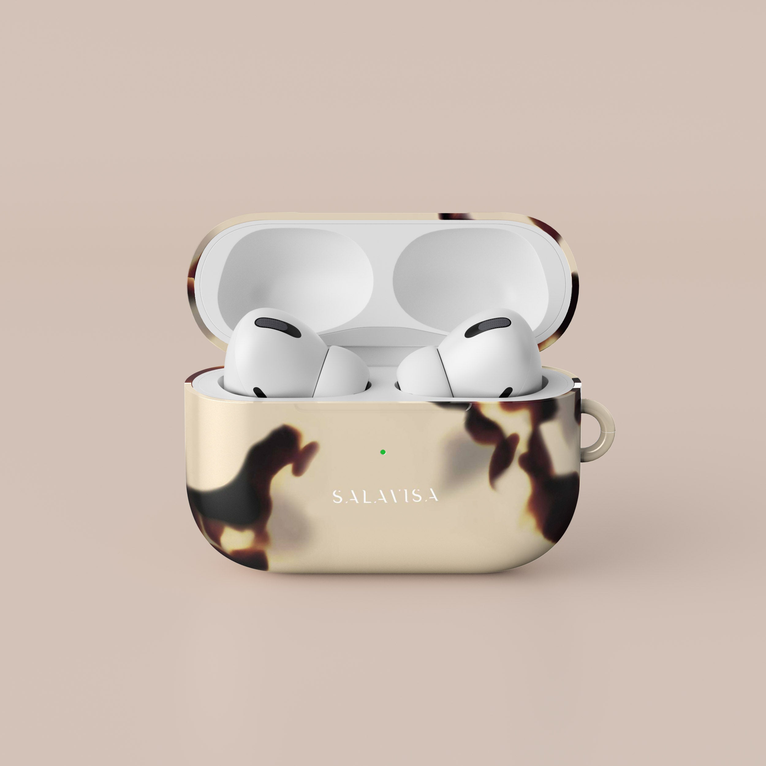 Premium Tortoise Shell AirPods Case - Stylish & Durable Protective Cover for AirPods 1/2/3 & Pro - Perfect for Travel, Work & Everyday Use
