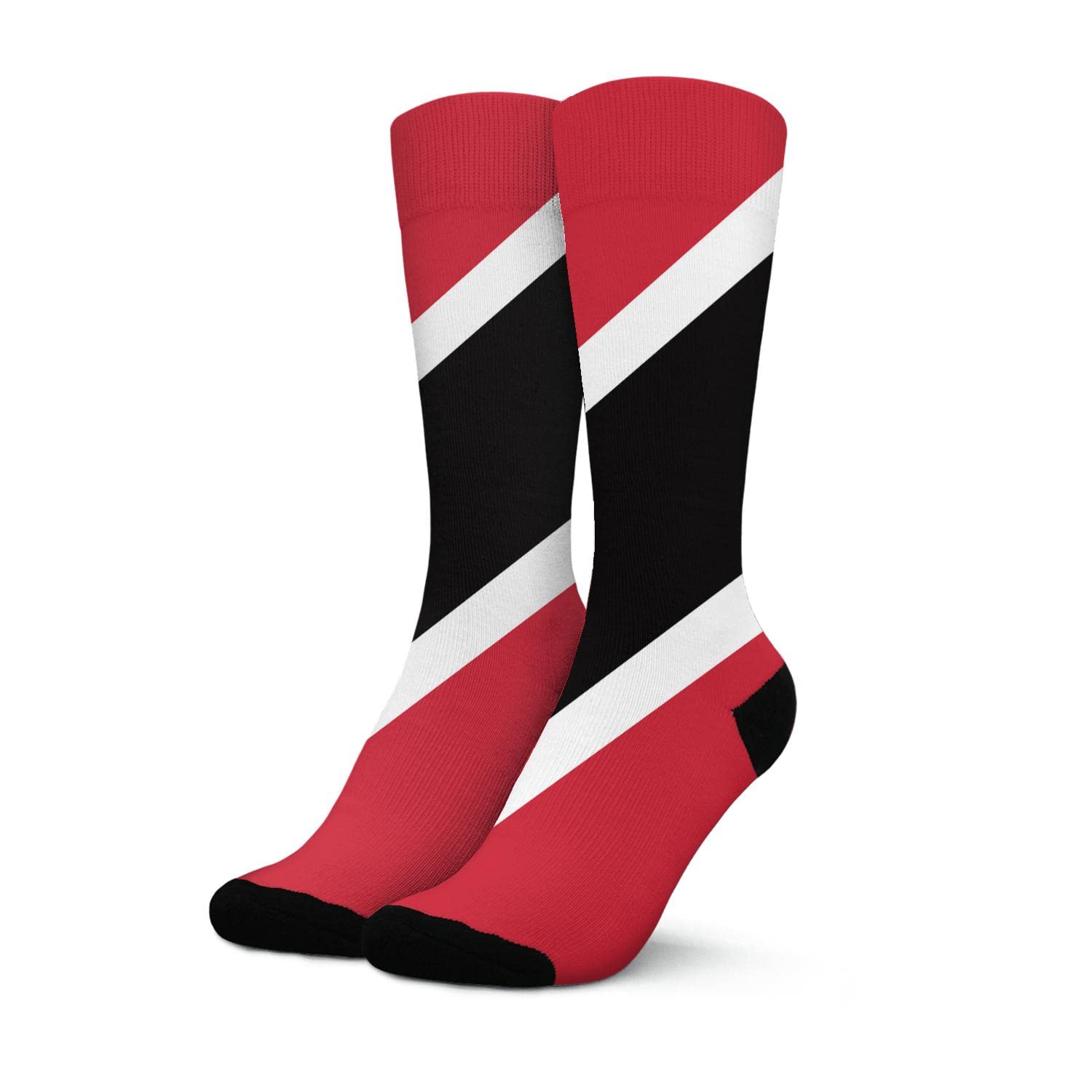 Women's Athletic Crew Socks - Mid Calf Cozy Casual Novelty Socks for Running, Yoga & Everyday Wear