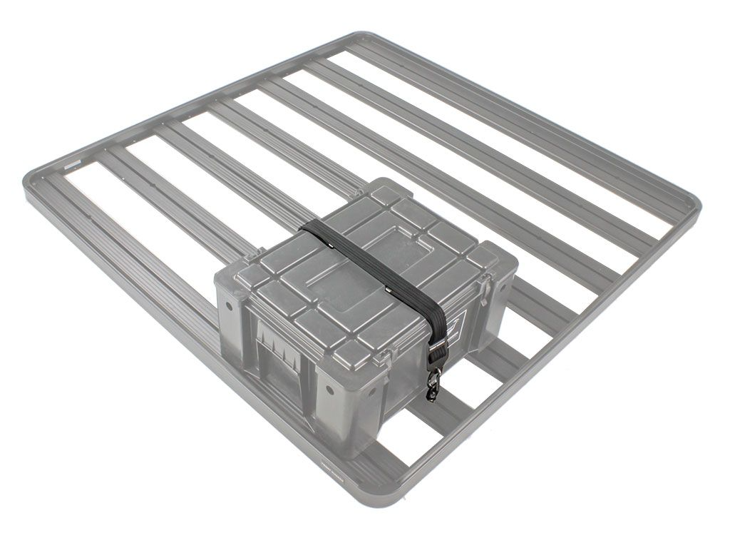 Secure Lockable Storage Box with Heavy-Duty Straps - Ideal for Travel, Camping & Vehicle Organization