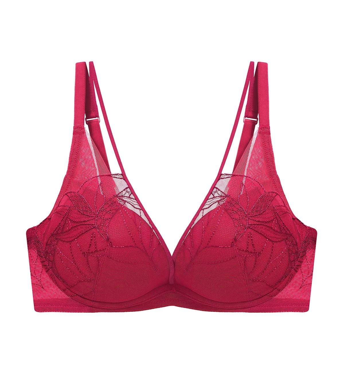 AQUA PARADISE Wireless Plunge Bra - Comfortable & Supportive Swimwear for Women - Perfect for Swimming, Beach & Pool Activities