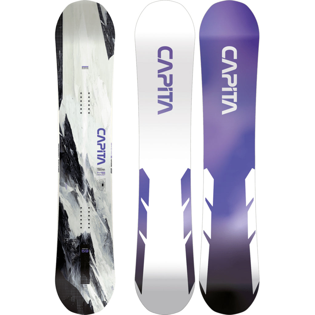 2025 Capita Mercury Men's Snowboard - All-Mountain Freestyle Board for Powder, Park & Backcountry Riding