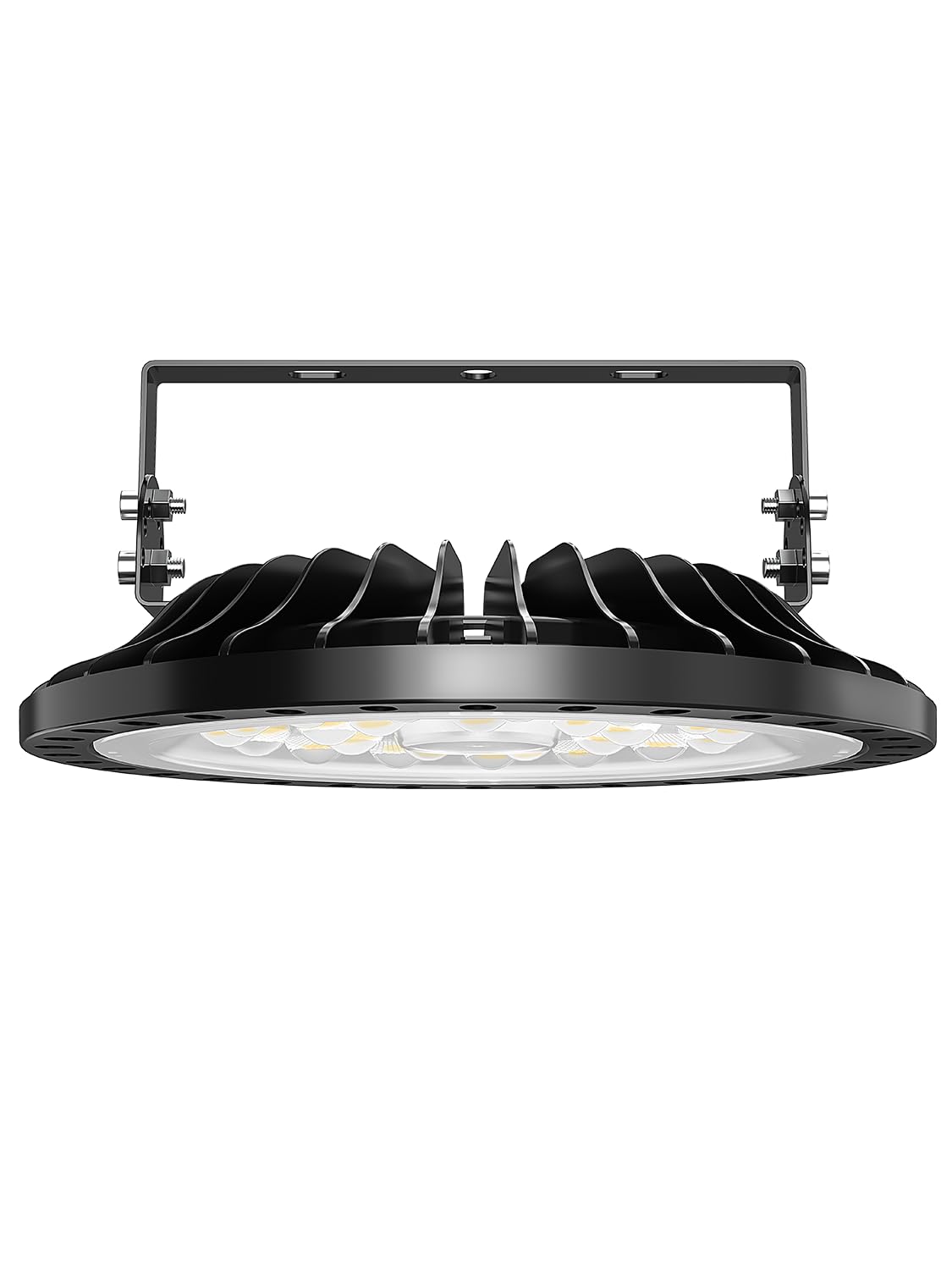 Chunnuan UFO LED High Bay Light 100W, 10000LM Super Bright, 6500K Daylight White, IP65 Waterproof, Dimmable - Ideal for Factories, Warehouses, Workshops, Gymnasiums & Large Commercial Spaces