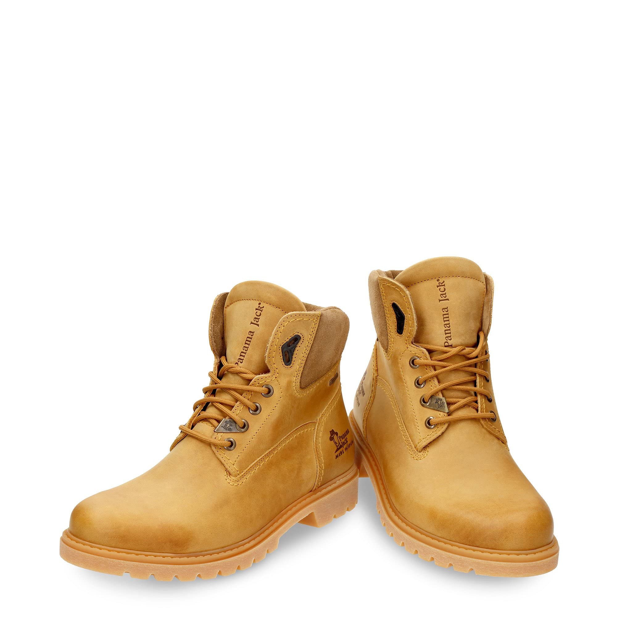 Panama Jack Men's Ankle Boots - Comfortable Leather Hiking Boots for Outdoor Adventures, Walking & Casual Wear