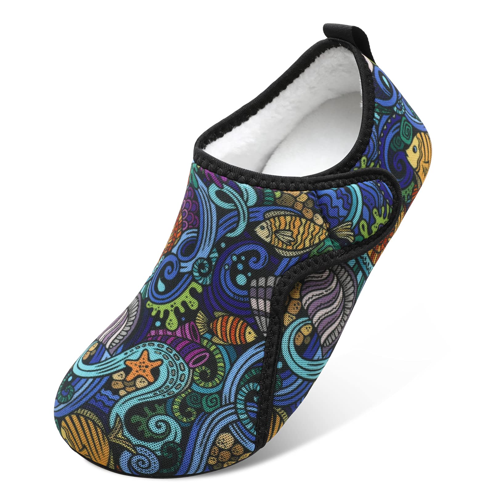 L-RUN Women's & Men's Anti-Slip House Slippers - Warm Indoor/Outdoor Home Shoes for Comfort