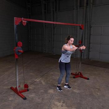 Premium Fitness Cable Crossover Machine for Home & Gym - Strength Training Equipment for Chest, Back & Arm Workouts - Perfect for CrossFit, Bodybuilding & Functional Training