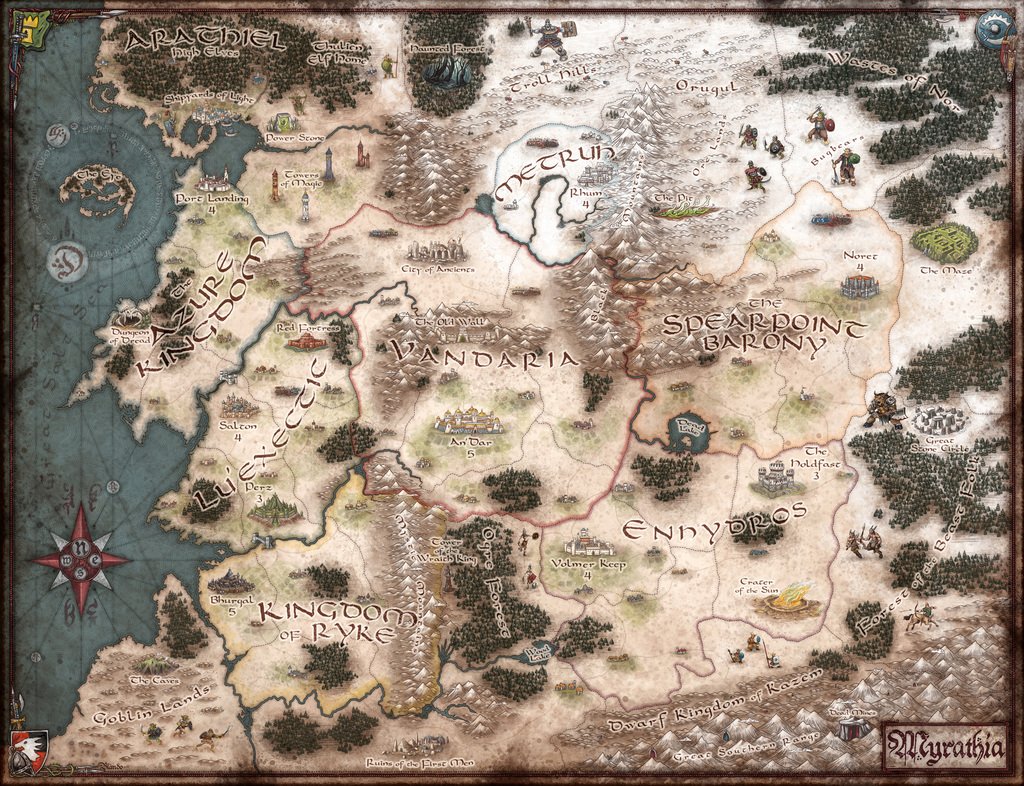 Warquest Strategy Board Game by Mr B Games - Epic Fantasy Adventure for Family Game Nights & Friends Gatherings