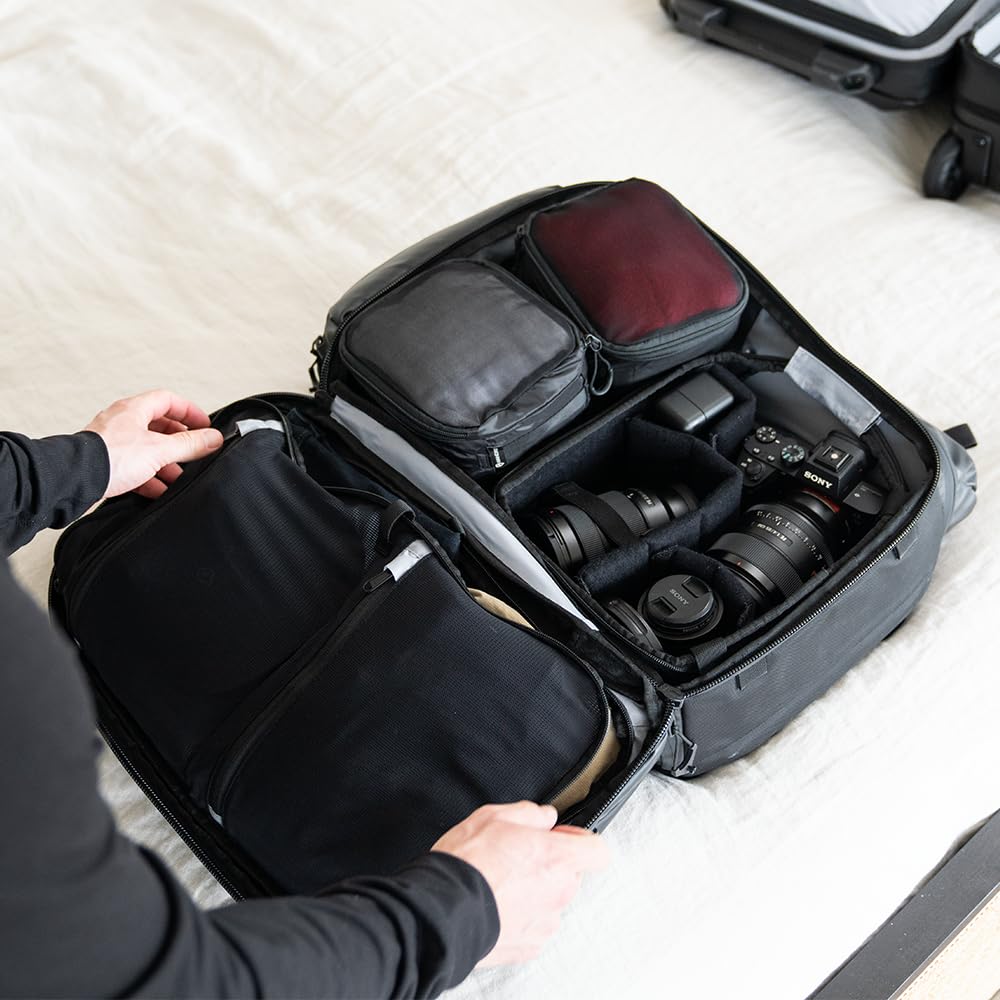 WANDRD TRANSIT 45L Travel Backpack - Waterproof Photography Backpack with Laptop Compartment (Fits 17