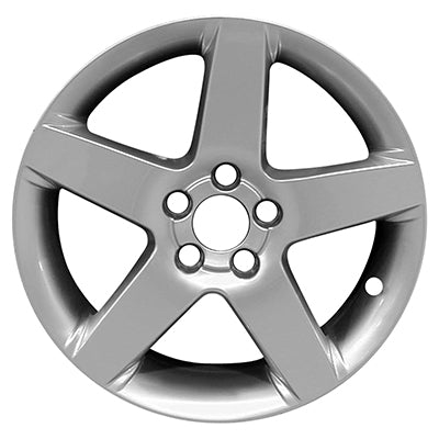 Volvo S40 17 Inch OEM ALY070316 Silver Wheel Rim - Compatible with 2008-2011 Models (Part# 312009962) | Perfect Replacement for Damaged Wheels & Car Upgrades