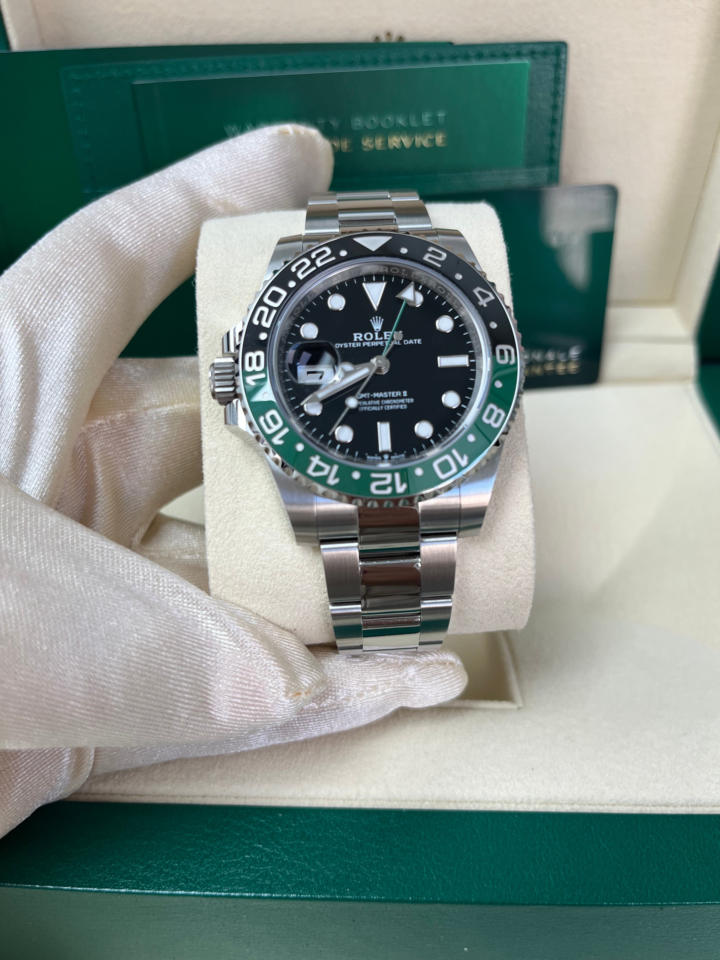 Rolex GMT Master II 126720VTNR - Green & Black Bezel 