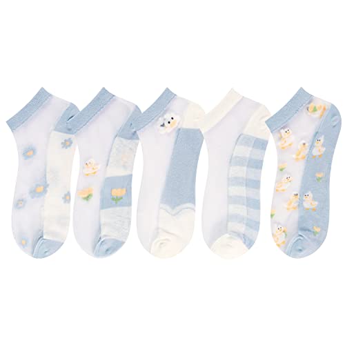 5 Pack-blue Ducks